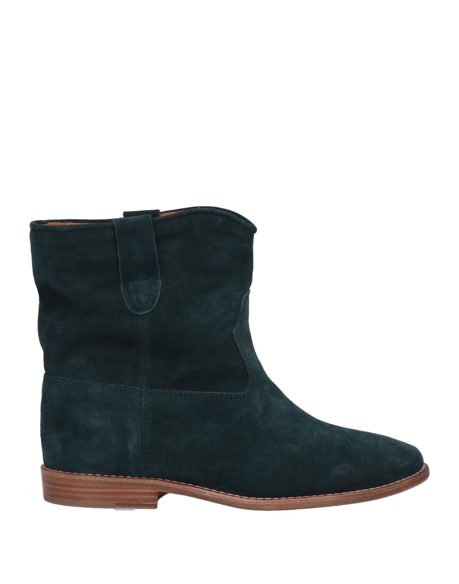 Isabel Marant Ankle Boots In Green