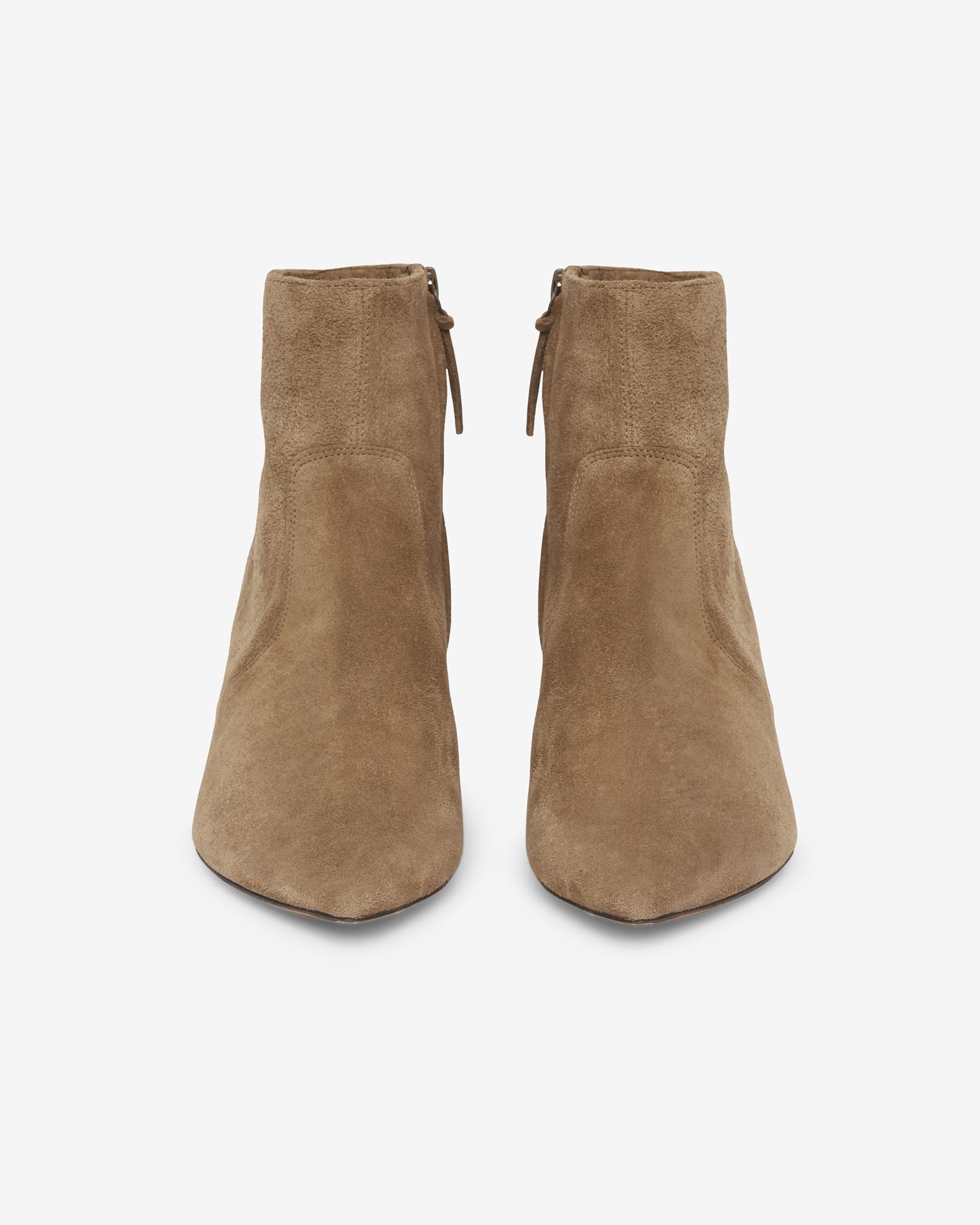 Isabel Marant Derst Suede Ankle Boots In Brown