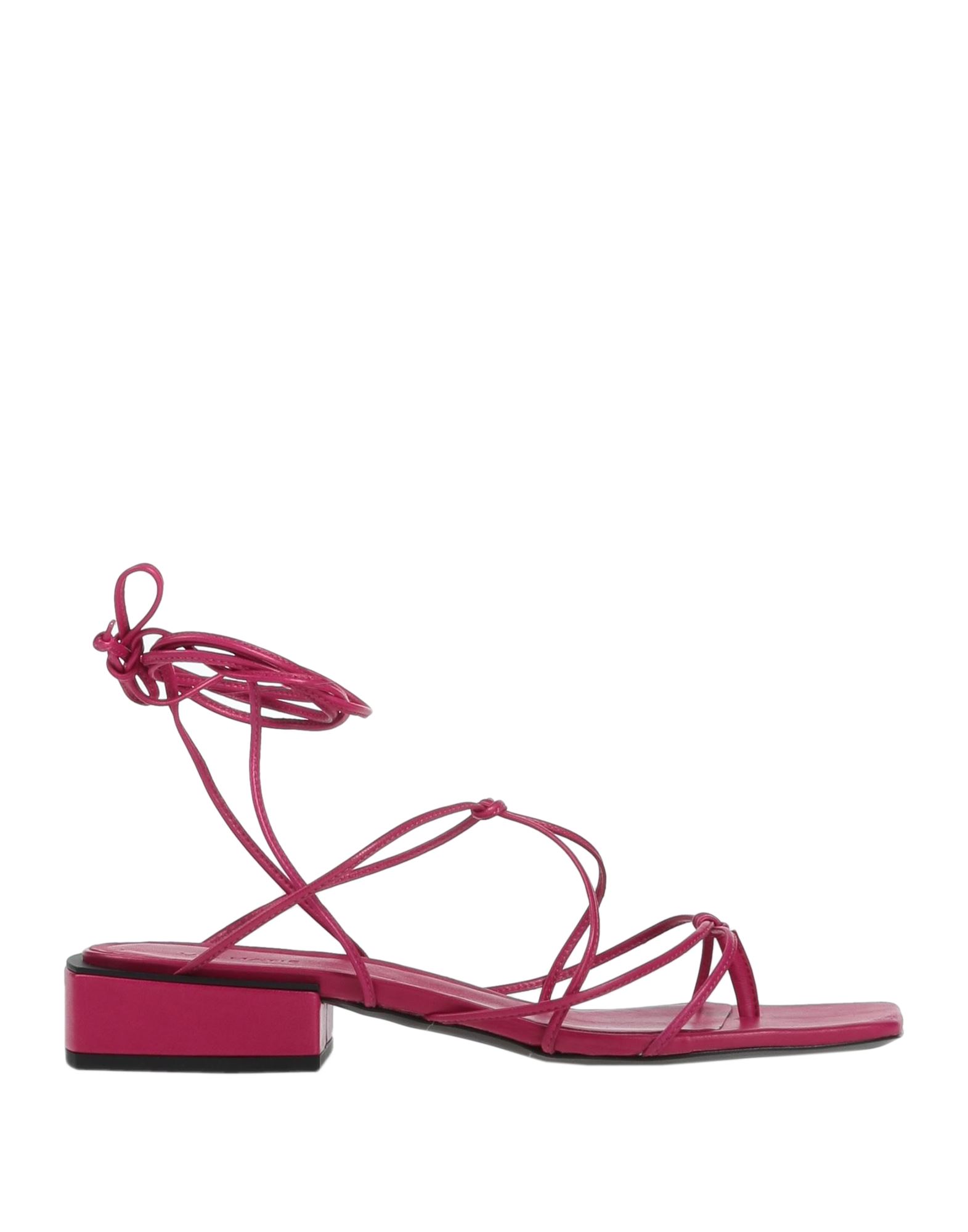 Vic Matie Toe Strap Sandals In Pink