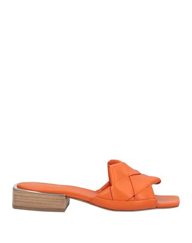 Vic Matie Vic Matiē Woman Sandals Orange Size 7 Soft Leather