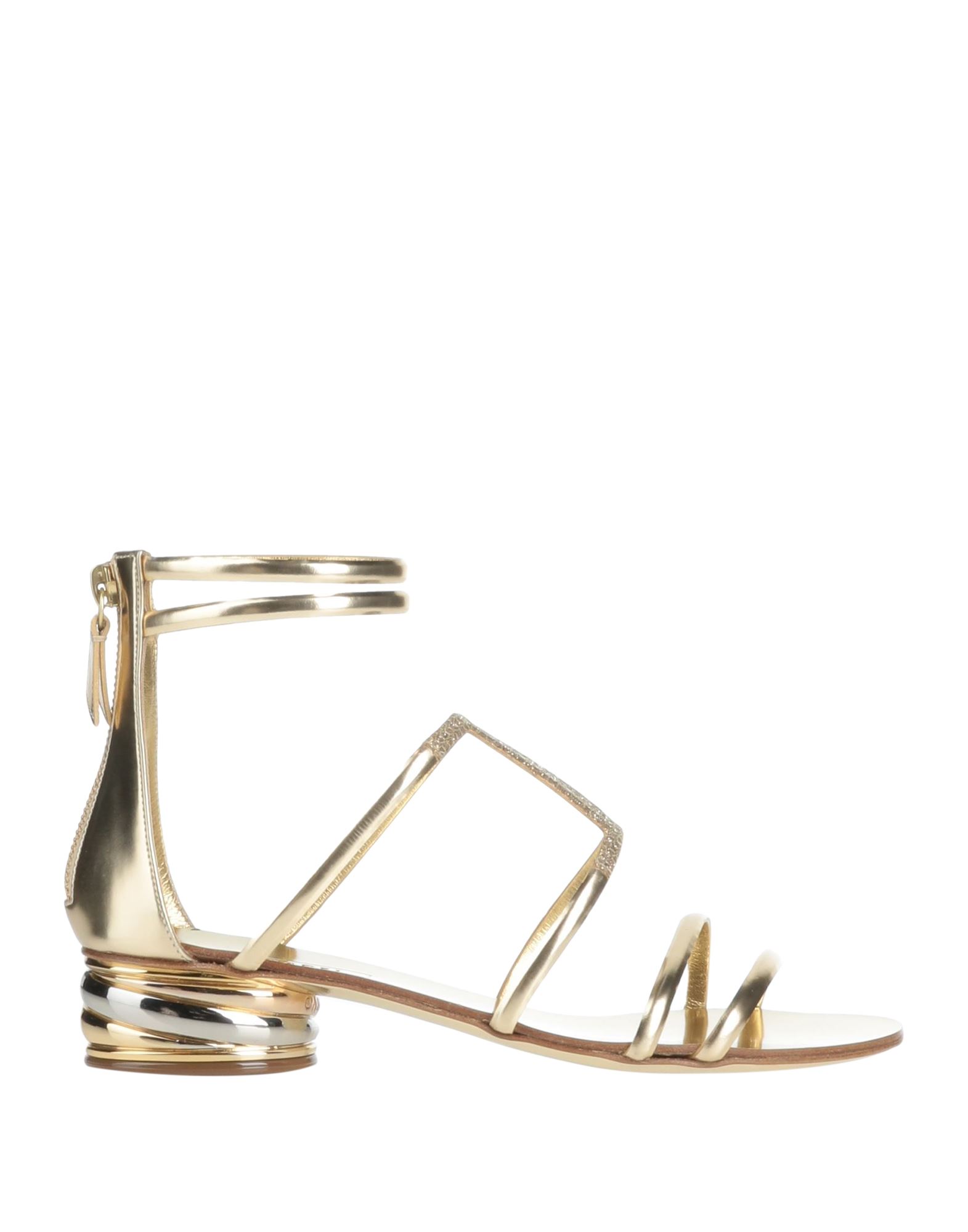 Casadei Sandals In Gold