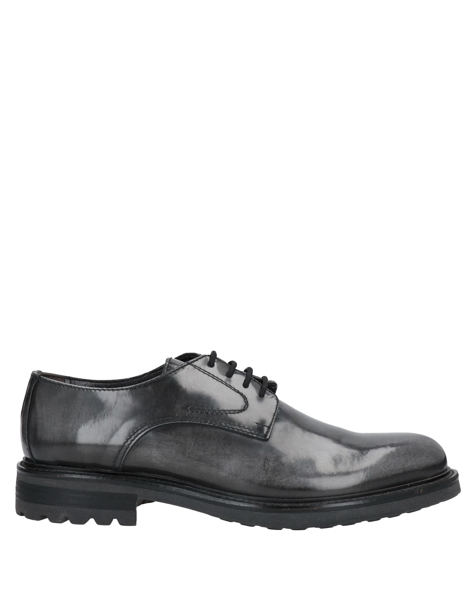 Fabio Inghirami Lace-up Shoes In Steel Grey