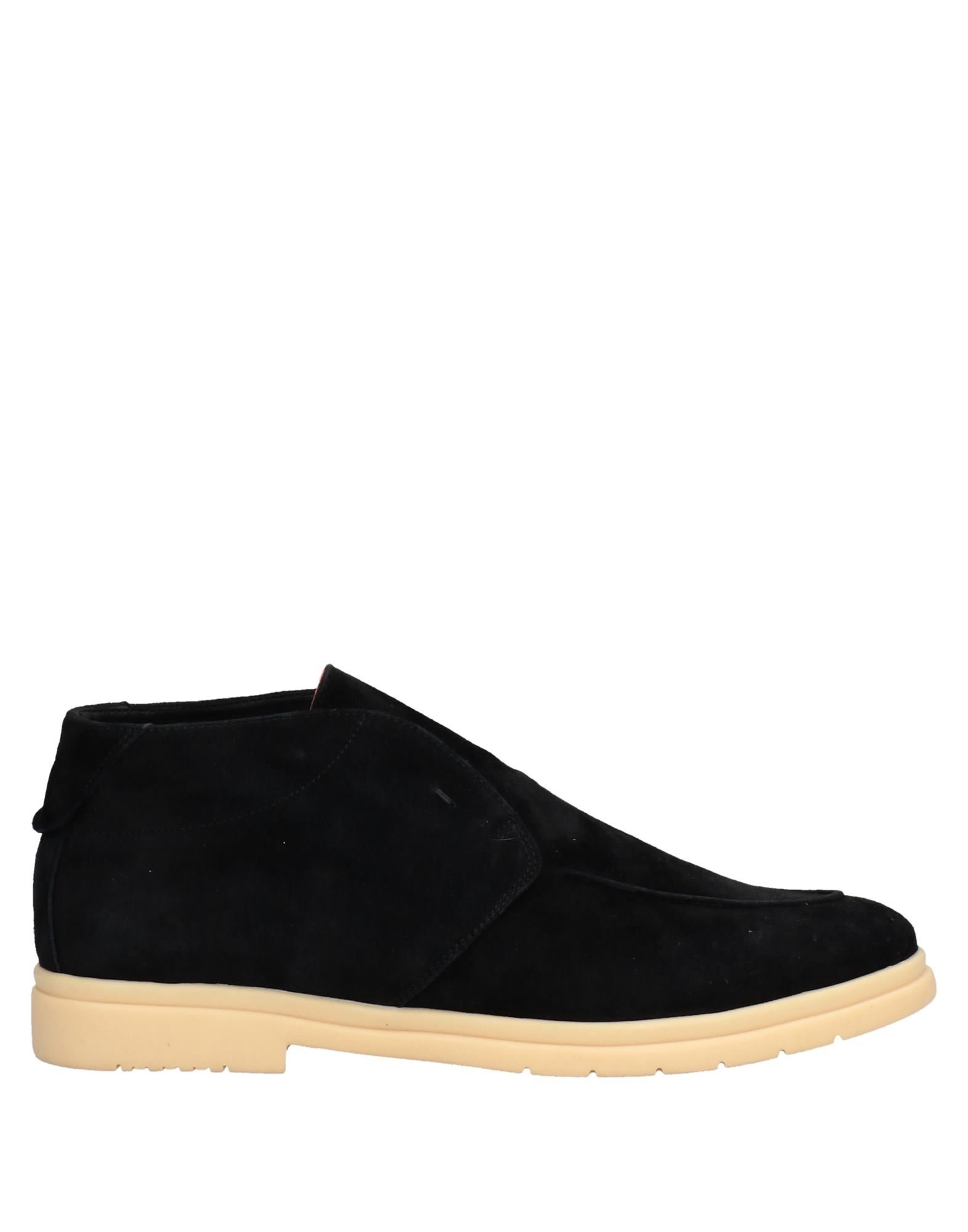 Andrea Ventura Firenze Ankle Boots In Black