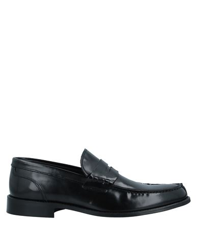 Shop Alessandro Gilles Man Loafers Black Size 6 Leather