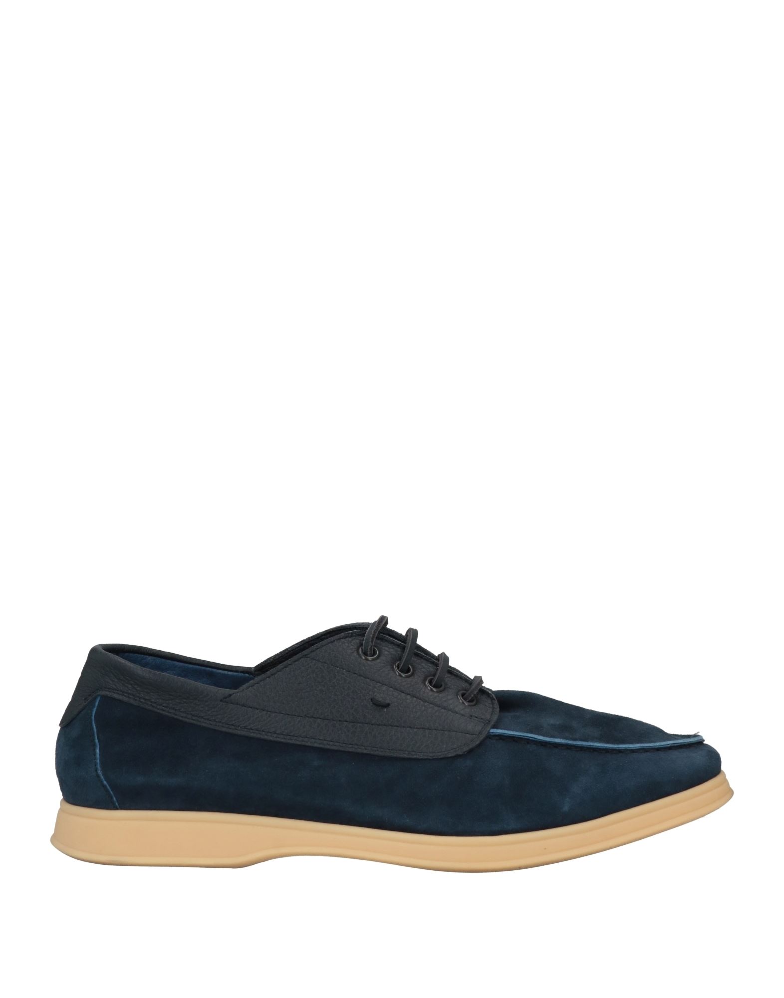 Andrea Ventura Firenze Lace-up Shoes In Blue