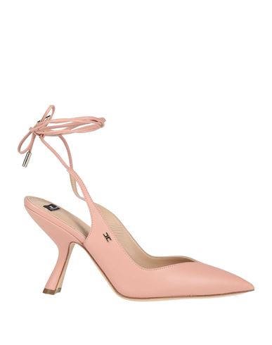 Elisabetta Franchi Woman Pumps Blush Size 7 Soft Leather In Pink