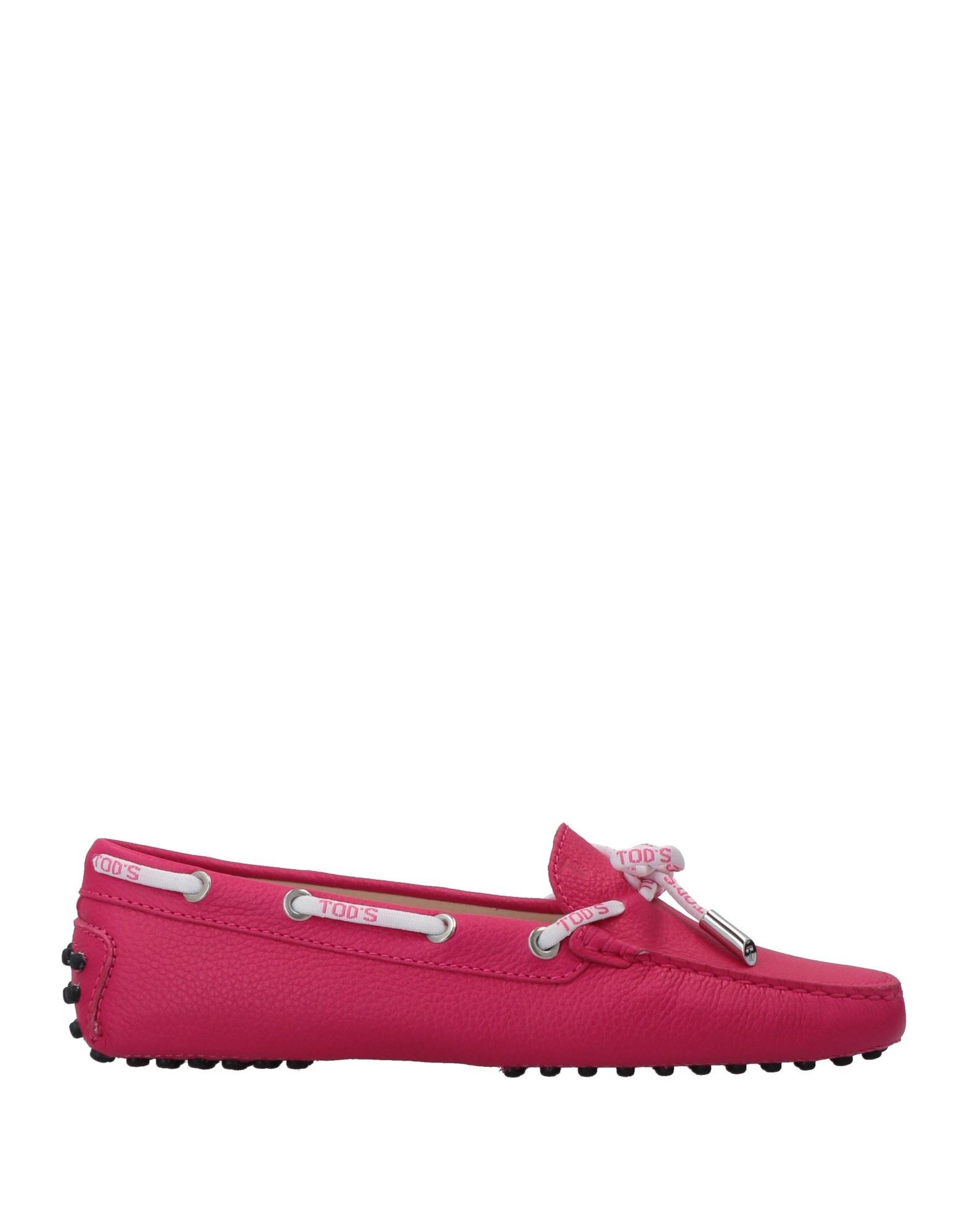 Tod's Loafers In Magenta