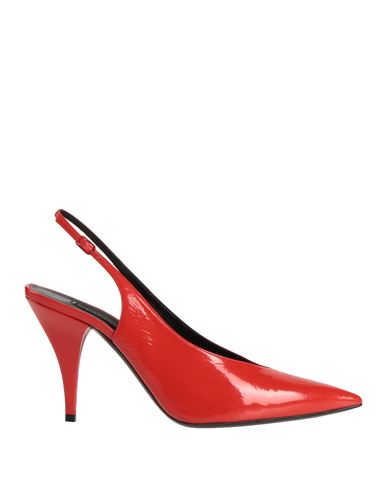 Casadei Woman Pumps Red Size 5.5 Soft Leather