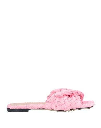 Bottega Veneta Woman Sandals Pink Size 6 Technical Fibers