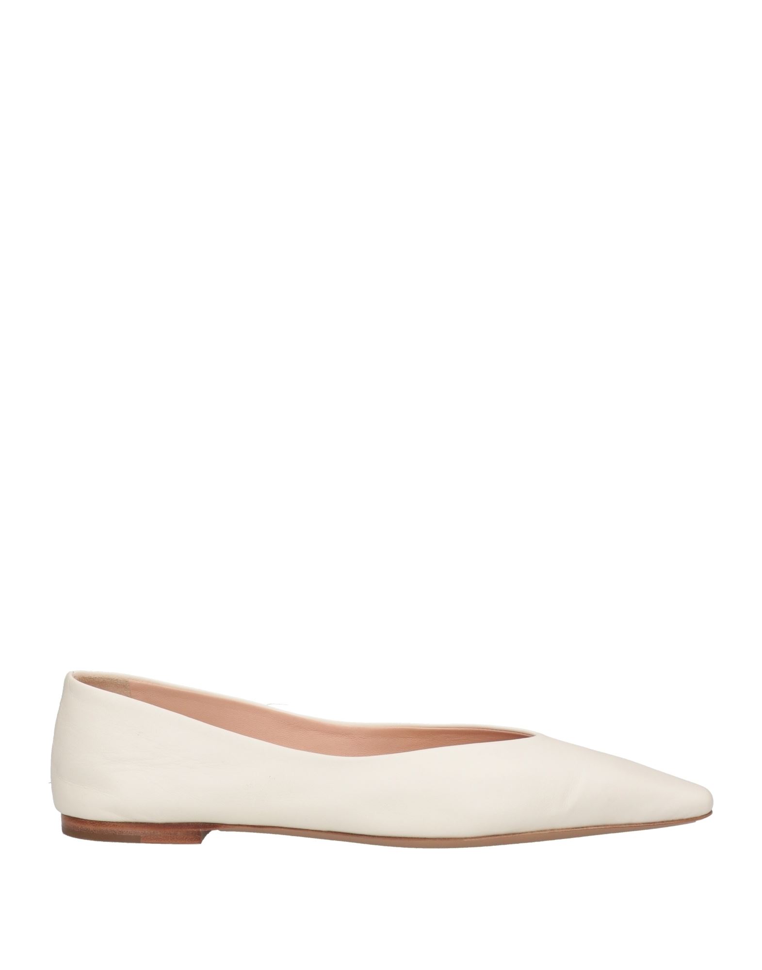 Brock Collection Ballet Flats In White