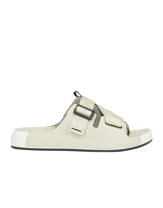 STONE ISLAND SHADOW PROJECT S022S SLIDE-ON SANDAL_CHAPTER 2
LEATHER AND TAPE _STONE ISLAND SHADOW PROJECT WITH ECCO   Sandales Homme Beige