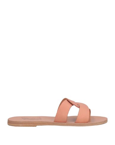 Ancient Greek Sandals Woman Sandals Pastel Pink Size 11 Cowhide