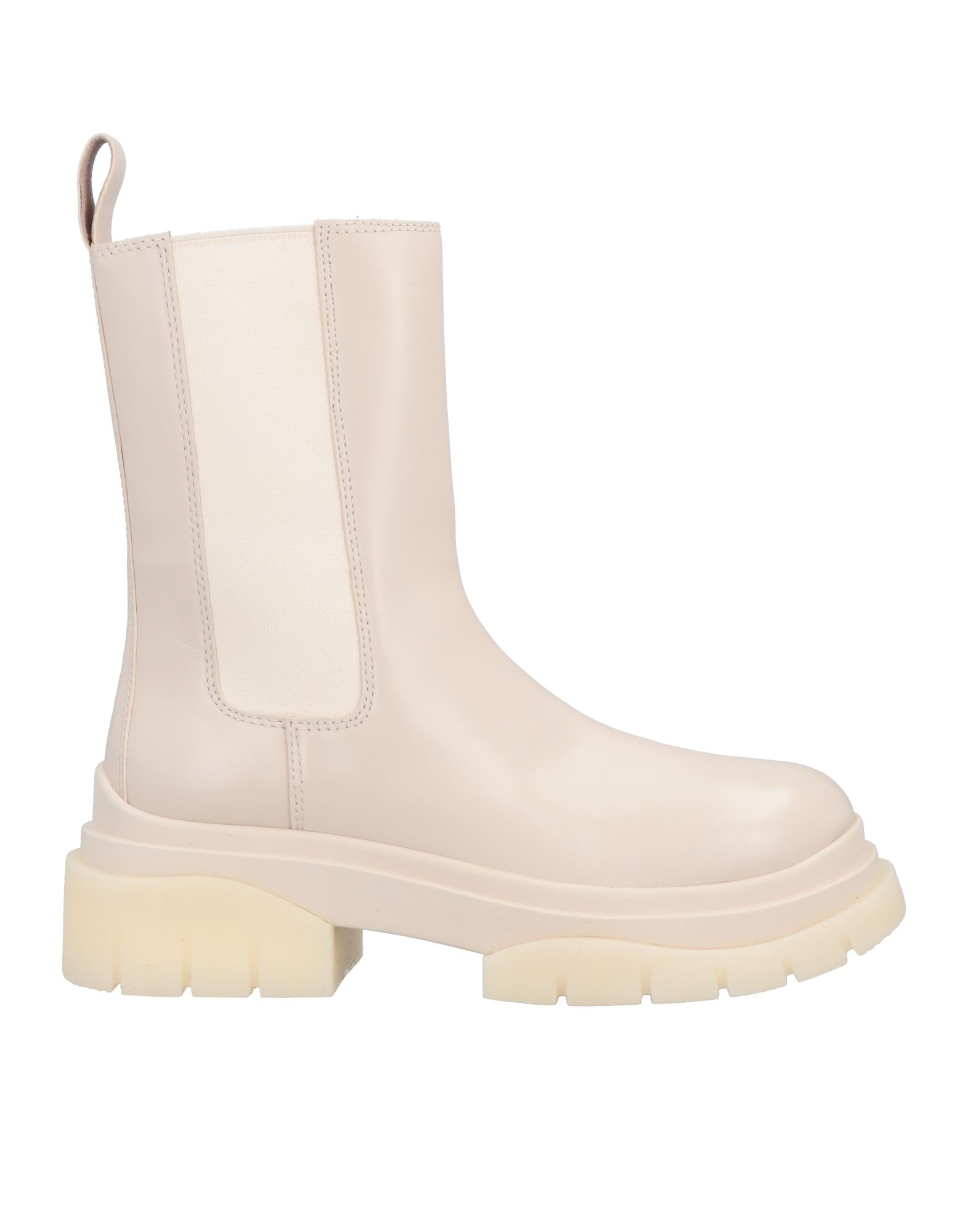 Ash Ankle Boots In Ivory