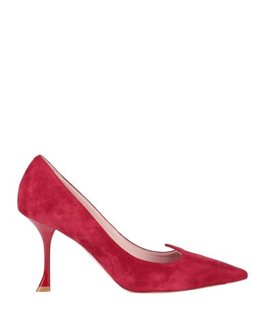 Roger Vivier Woman Pumps Red Size 8.5 Soft Leather