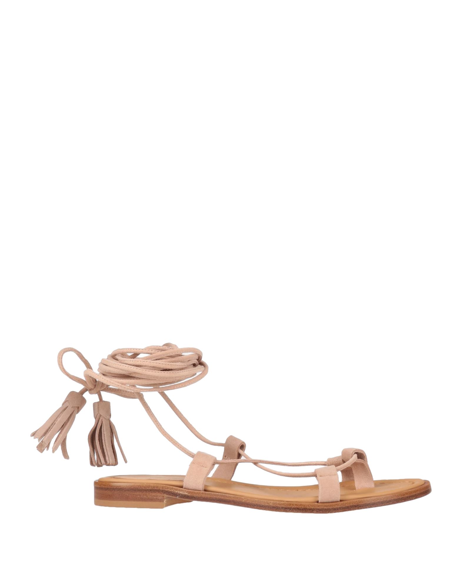 Dondup Toe Strap Sandals In Pink