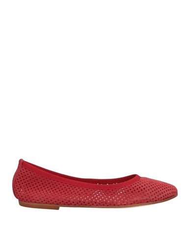 Carlo Pazolini Woman Ballet Flats Red Size 5 Soft Leather