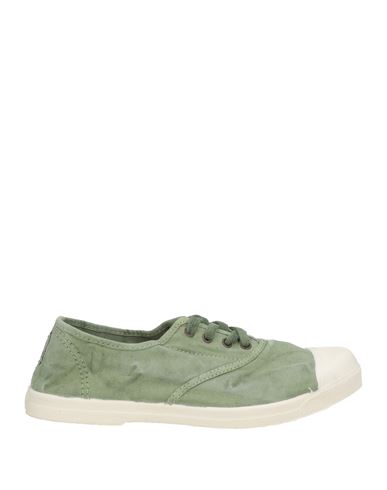 Natural World Woman Sneakers Sage Green Size 8 Organic Cotton In Green