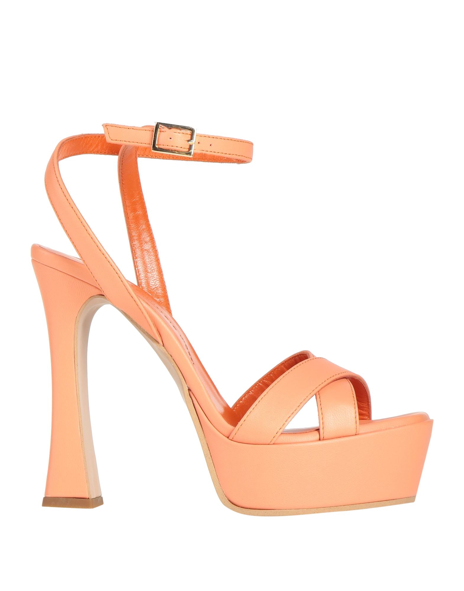 Giampaolo Viozzi Sandals In Orange