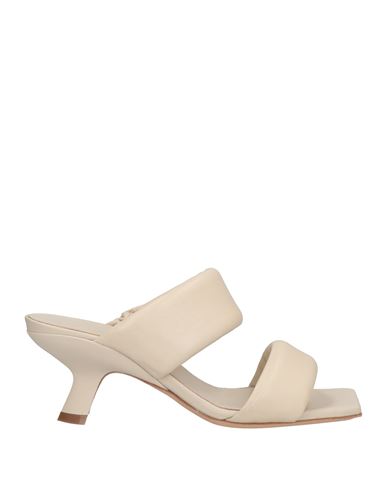 Vic Matie Vic Matiē Woman Sandals Ivory Size 6 Soft Leather In White