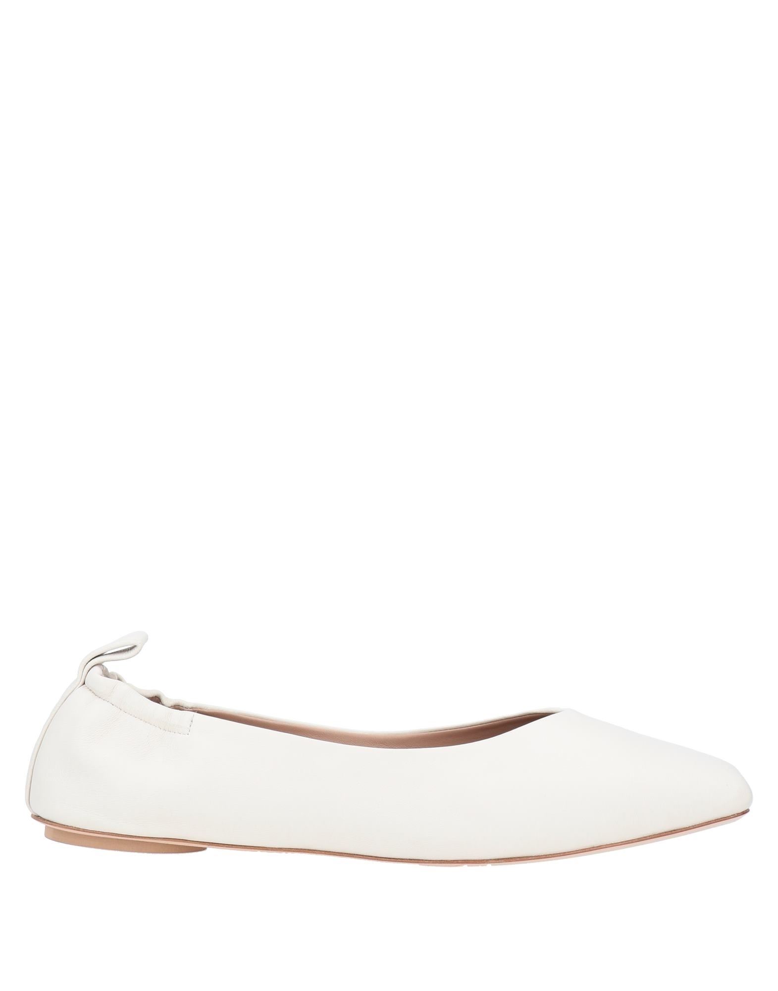 Max & Co Ballet Flats In Ivory