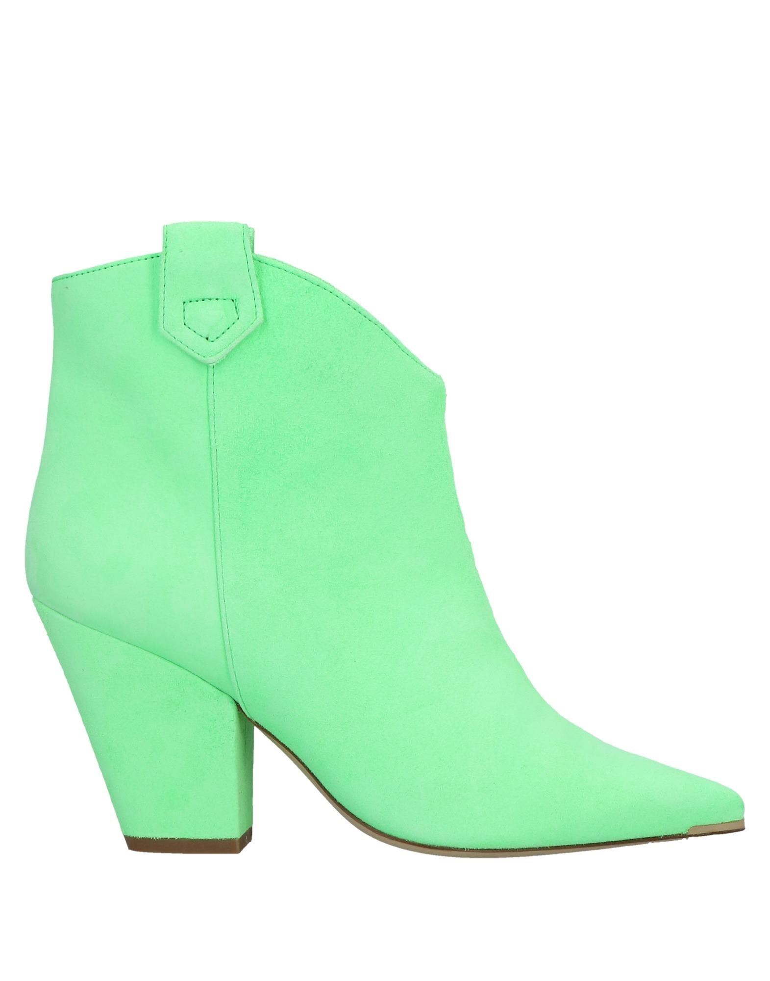 light green ankle boots