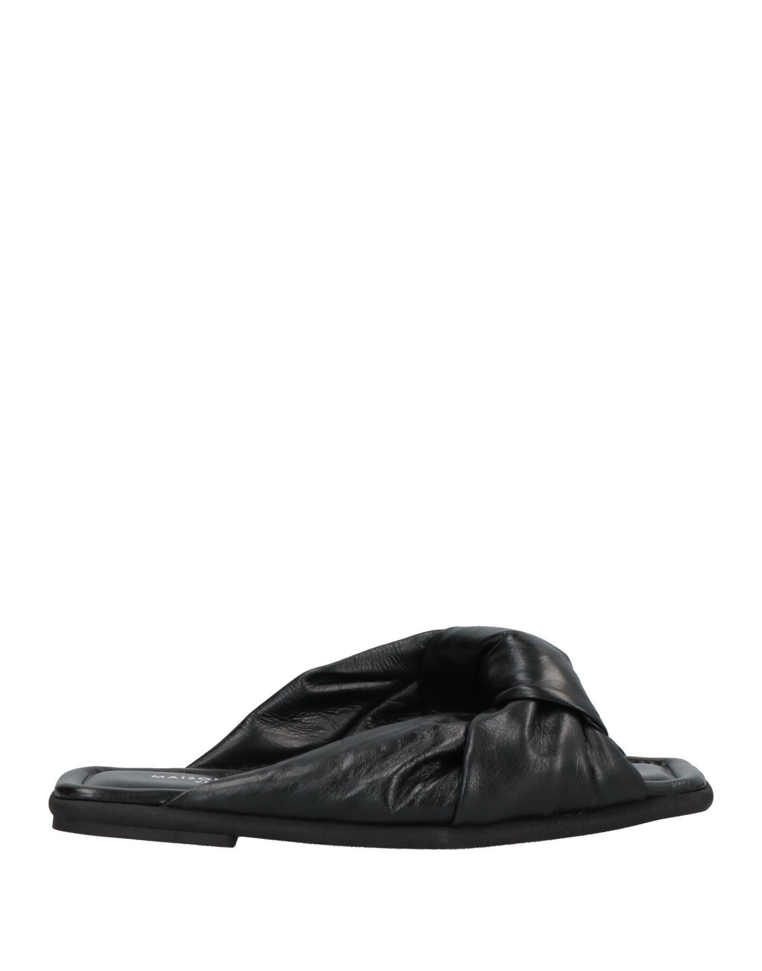 Maison Rouge Venezia Sandals In Black