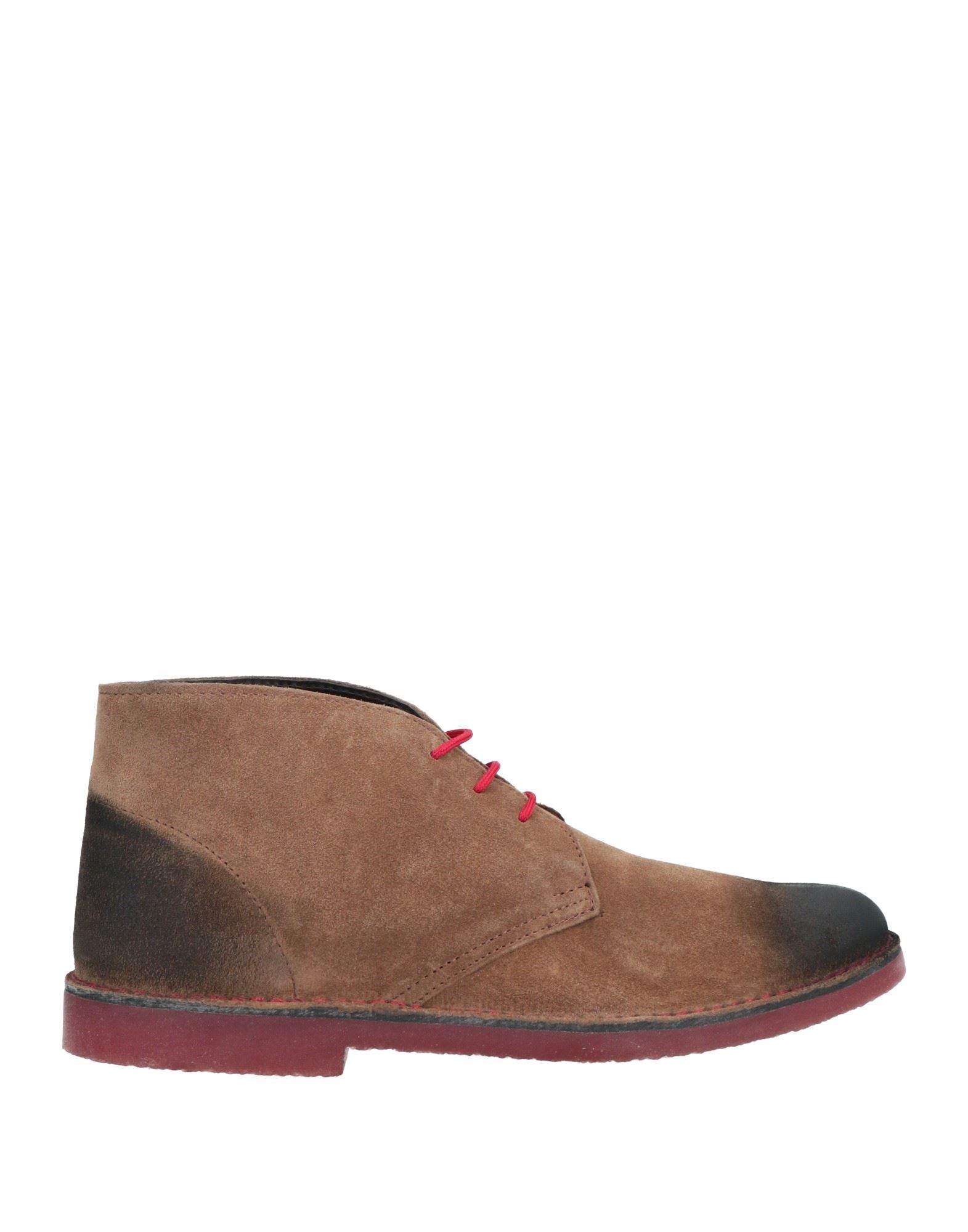Grey Daniele Alessandrini Ankle Boots In Camel