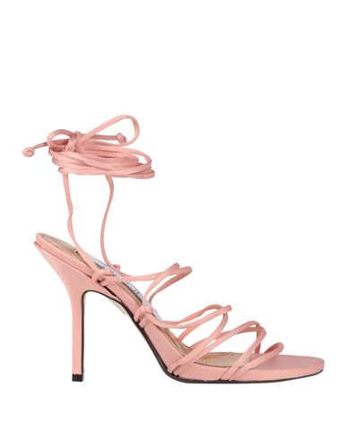 Ncub Woman Sandals Pink Size 6 Textile Fibers In Pink