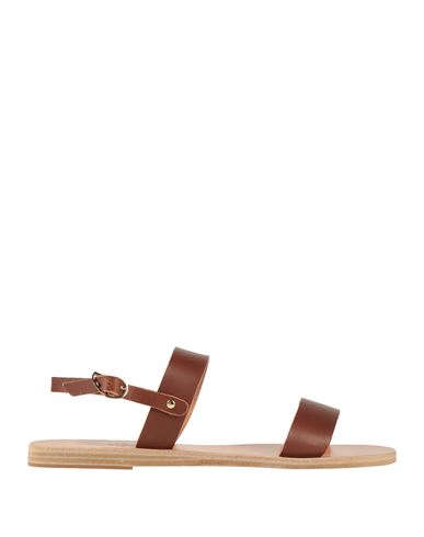 Shop Ancient Greek Sandals Woman Sandals Brown Size 8 Cowhide