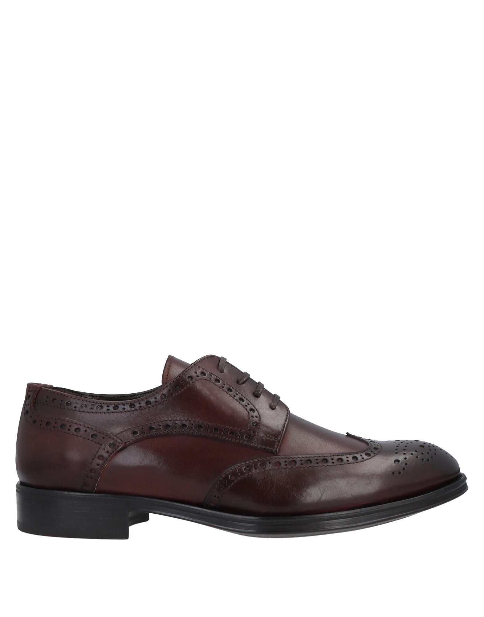 Stefano Branchini Lace-up Shoes In Maroon | ModeSens