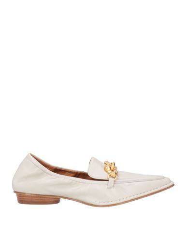Tory Burch Woman Loafers Off White Size 7 Soft Leather