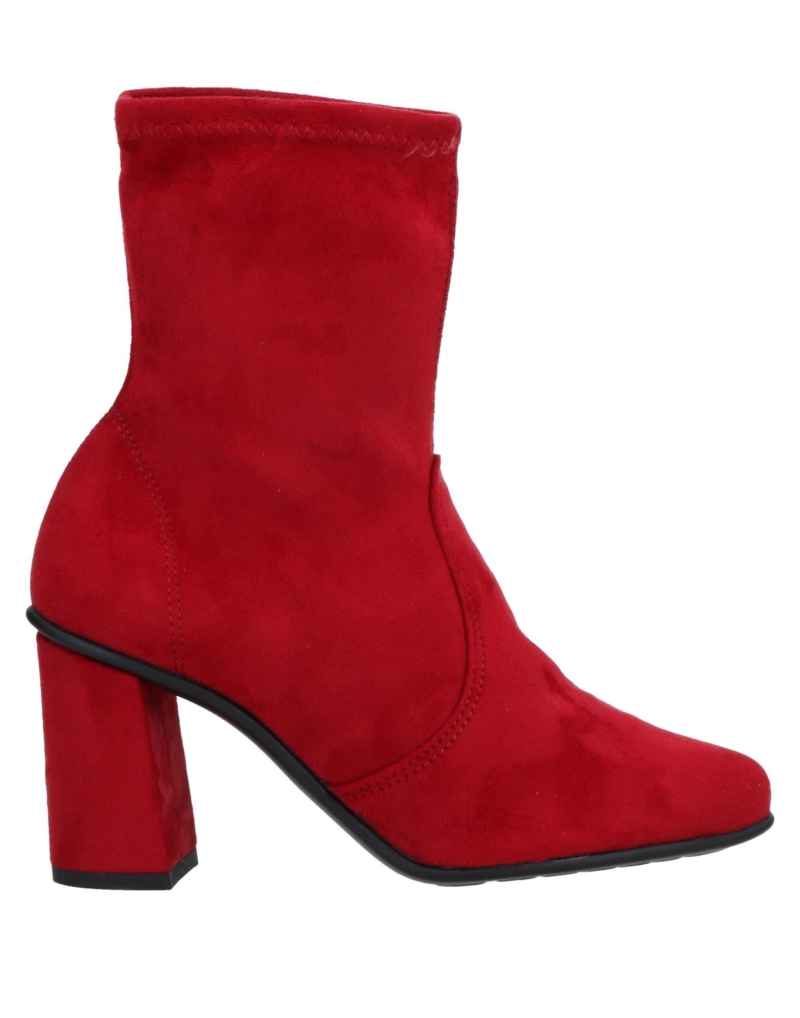 Nr Rapisardi Ankle Boots In Red