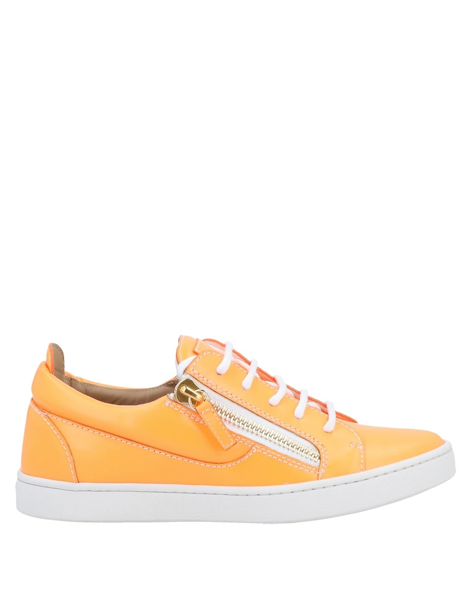 Giuseppe Zanotti Sneakers In Orange