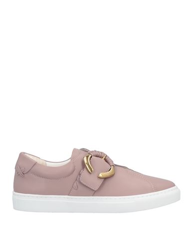 Maliparmi Malìparmi Woman Sneakers Pastel Pink Size 10 Soft Leather