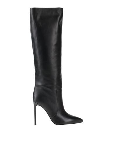 Paris Texas Woman Knee Boots Black Size 10 Soft Leather