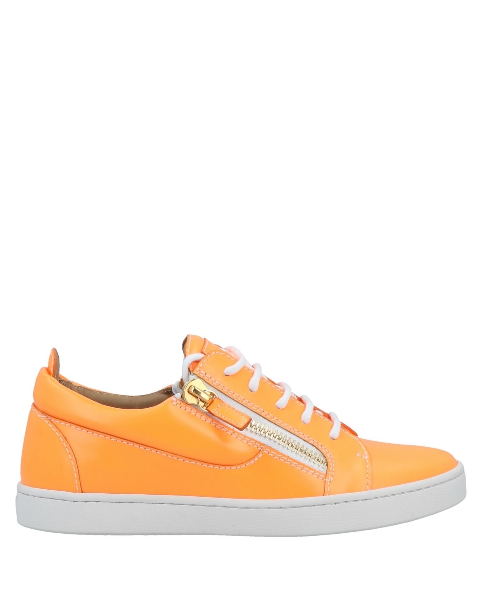 Giuseppe Zanotti Sneakers In Orange