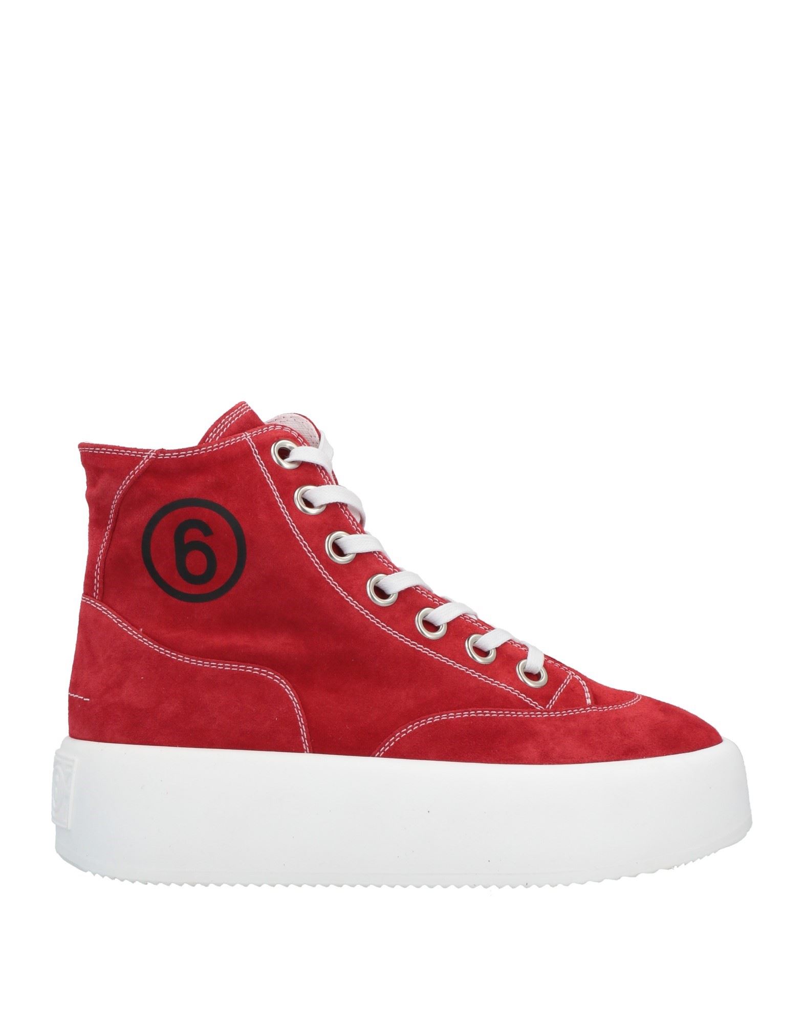 Mm6 Maison Margiela Sneakers In Red