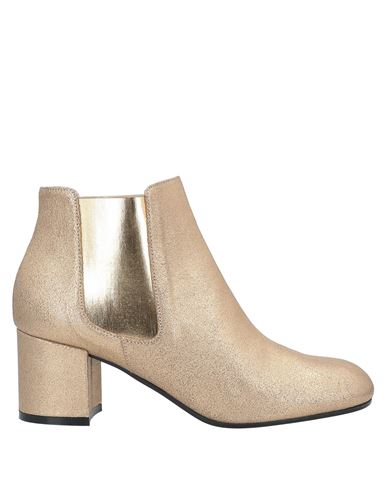 Woman Ankle boots Gold Size 6 Soft Leather