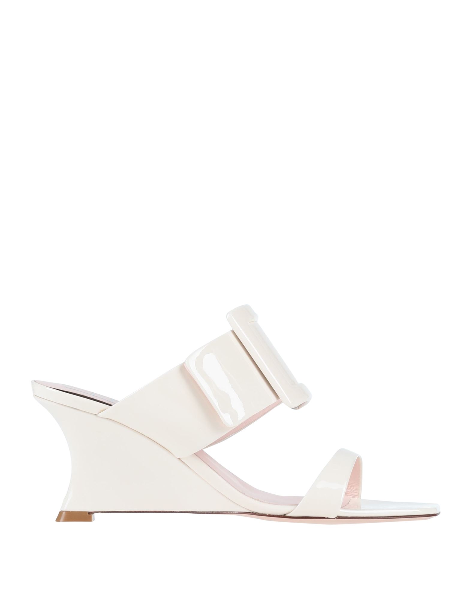 Roger Vivier Sandals In Ivory