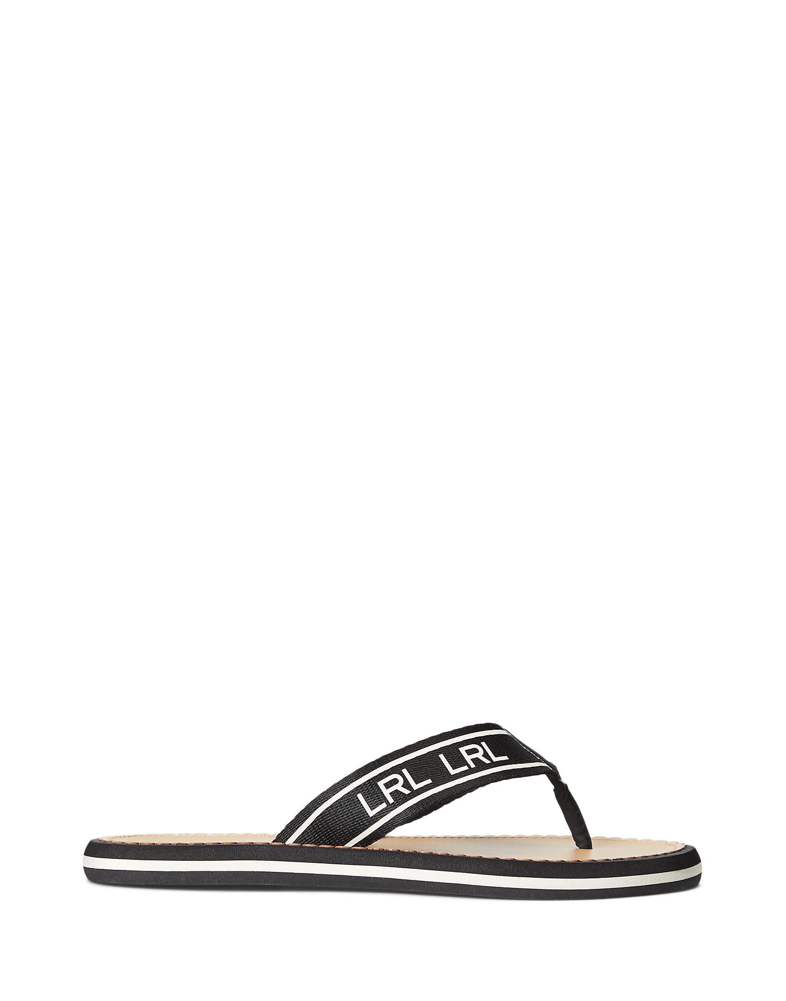 ԥ볫LAUREN RALPH LAUREN ǥ ȥ󥰥 ֥å 5  ROXXY WEBBED LOGO FLIP-FLOP
