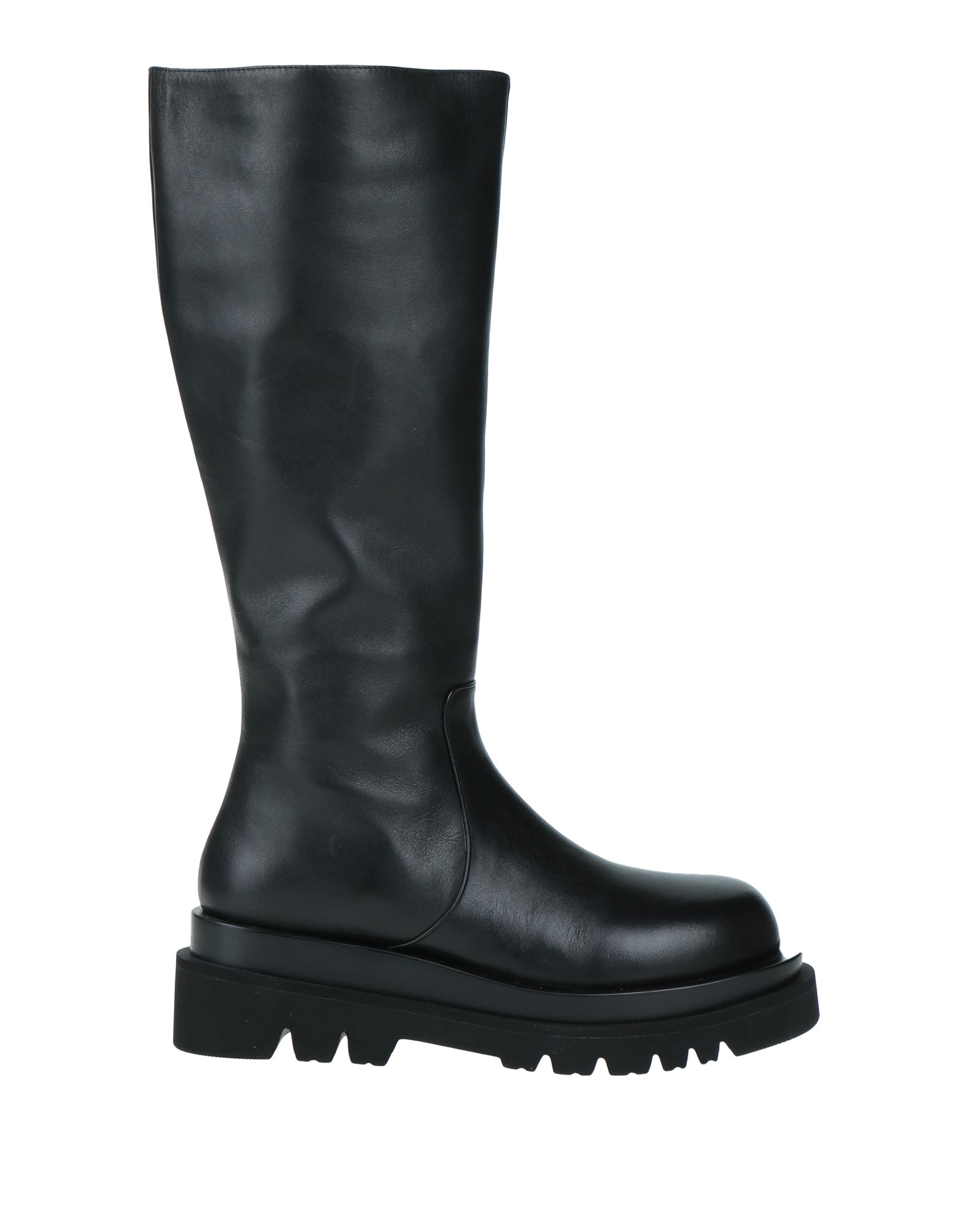 Jeffrey Campbell Knee Boots In Black