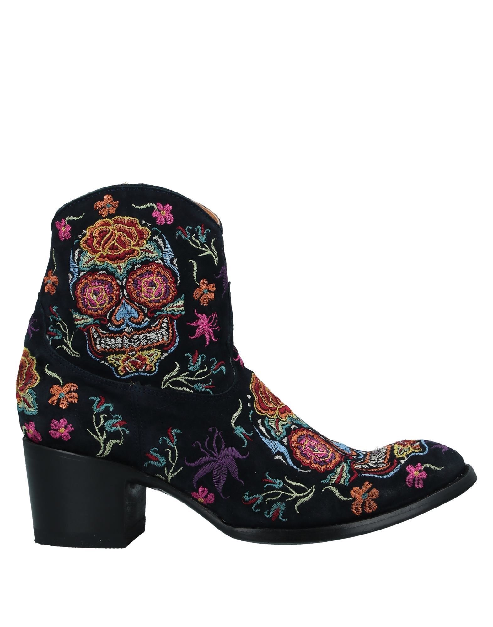 Mexicana Ankle Boots In Dark Blue