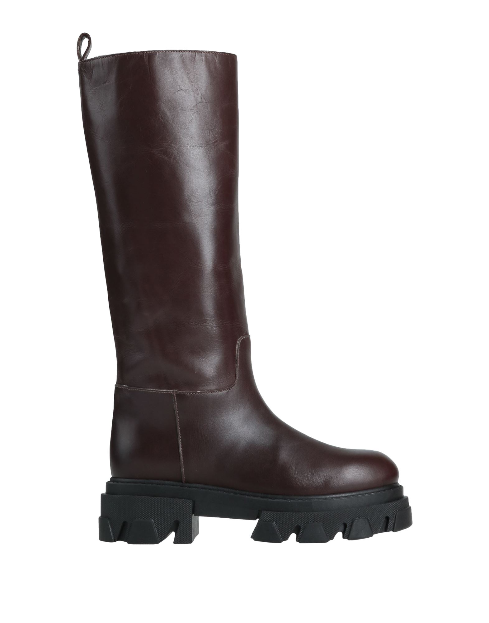 P.A.R.O.S.H. leather knee boots - Brown