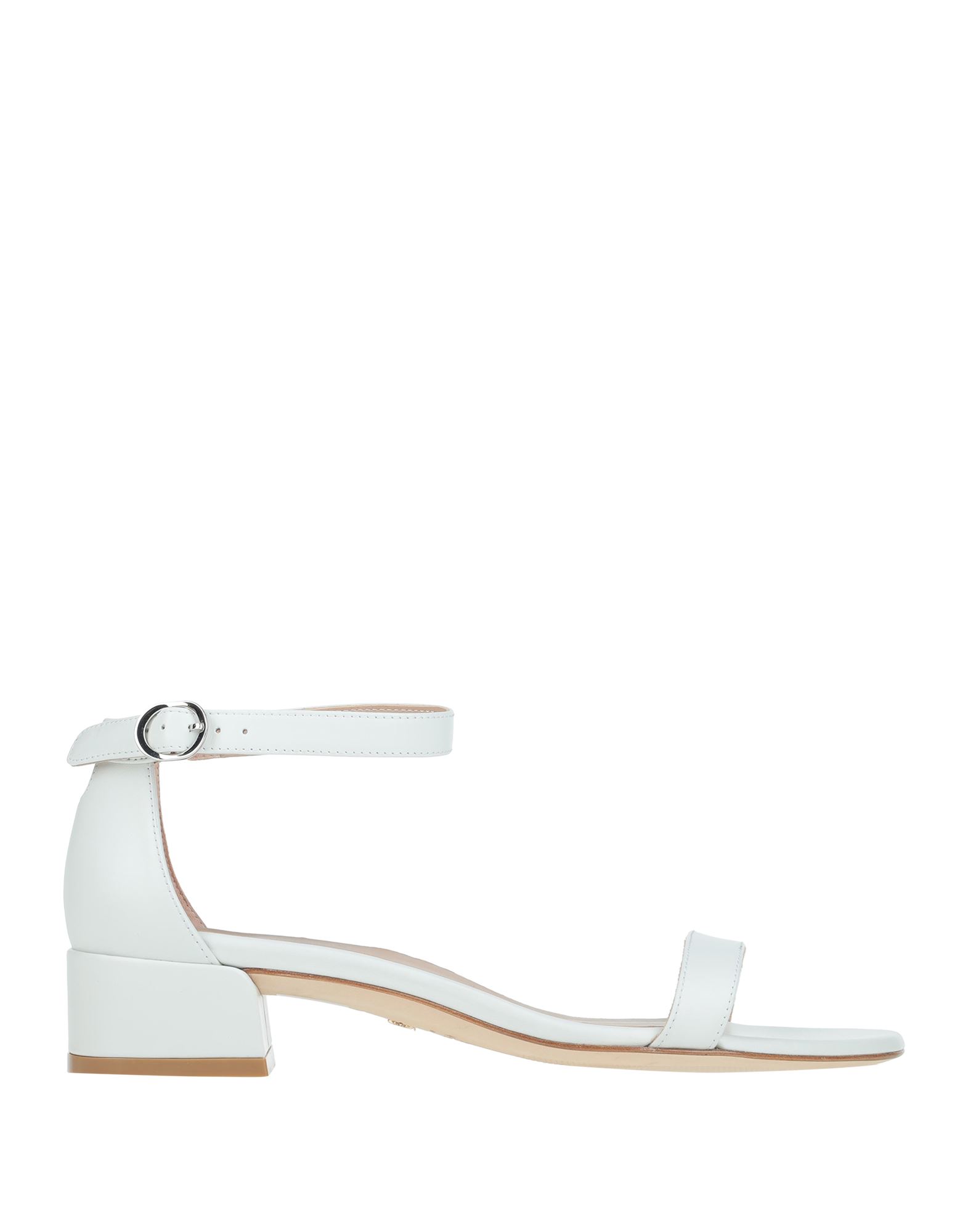 Stuart Weitzman Nudistjune Sandals In White
