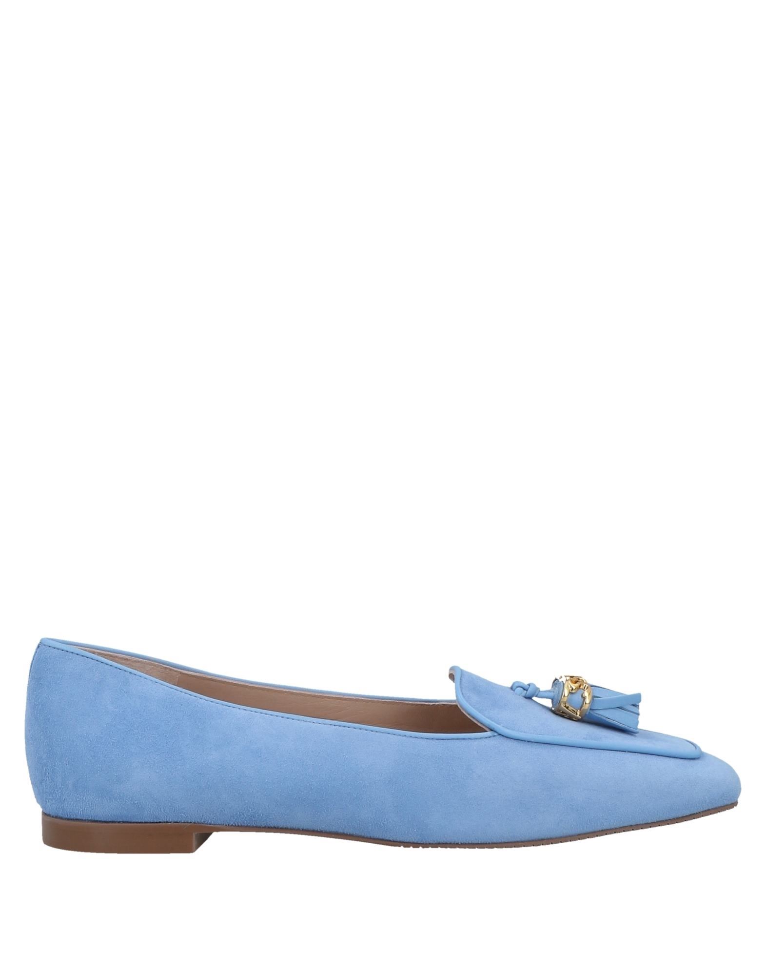 Stuart Weitzman Loafers In Blue | ModeSens