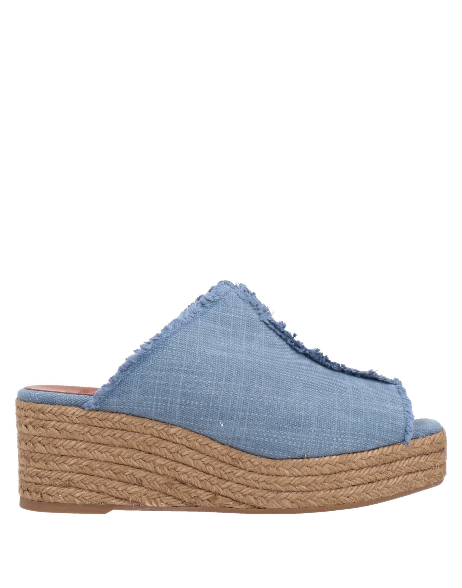 Castaã±er Espadrilles In Slate Blue