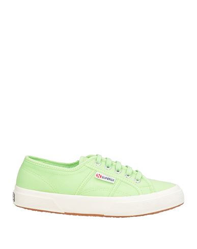 Superga Woman Sneakers Light Green Size 5 Textile Fibers