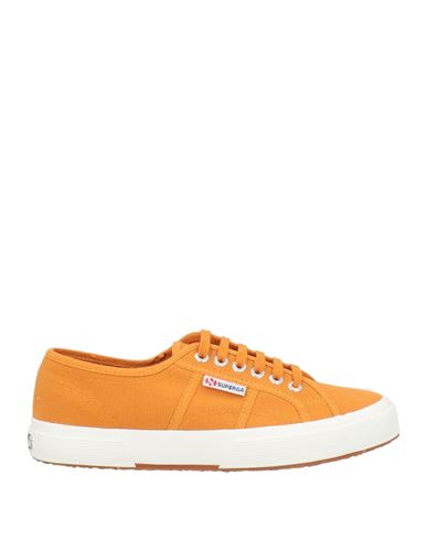 Superga Woman Sneakers Mandarin Size 9 Textile Fibers In Orange