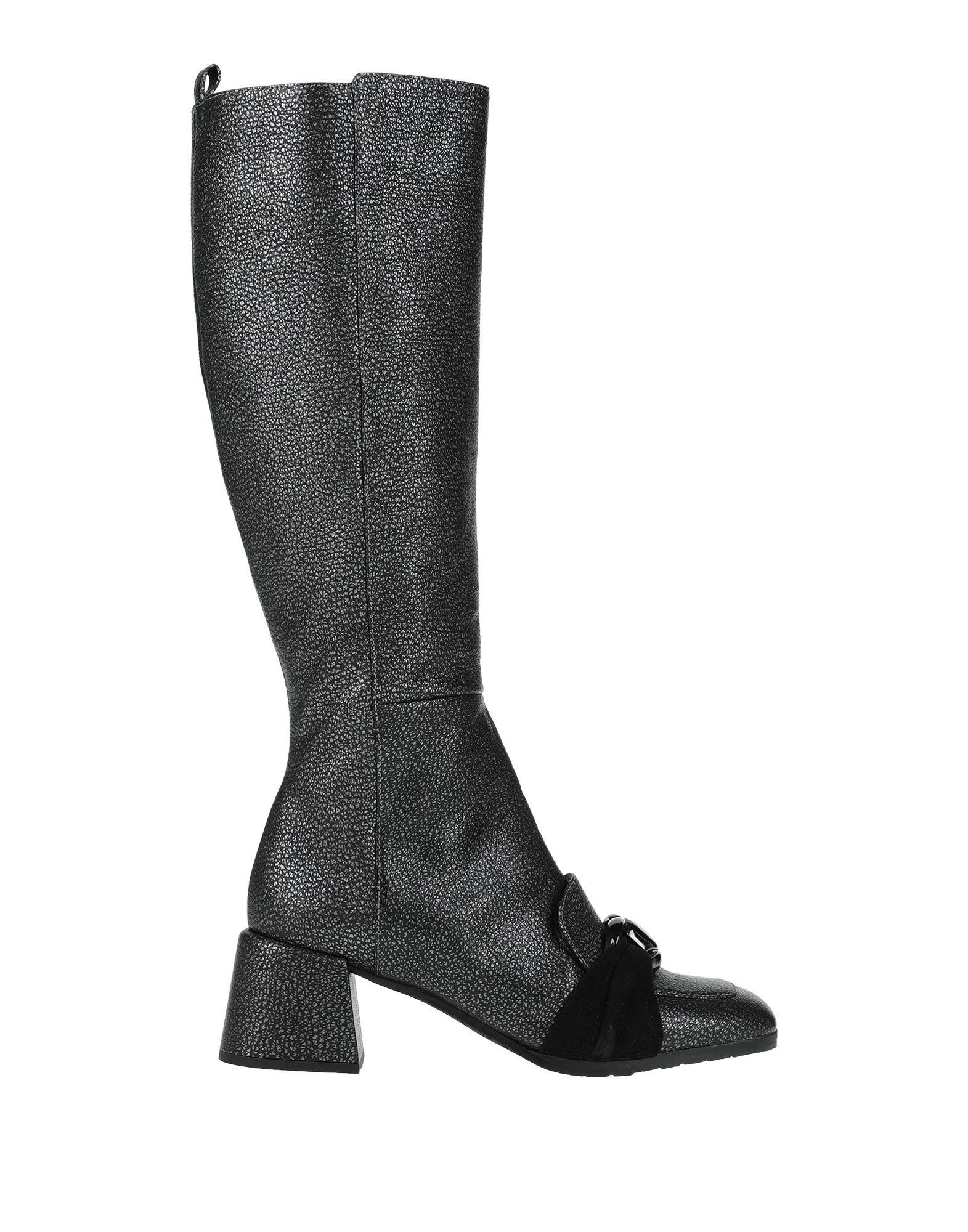 Baldinini Knee Boots In Steel Grey | ModeSens