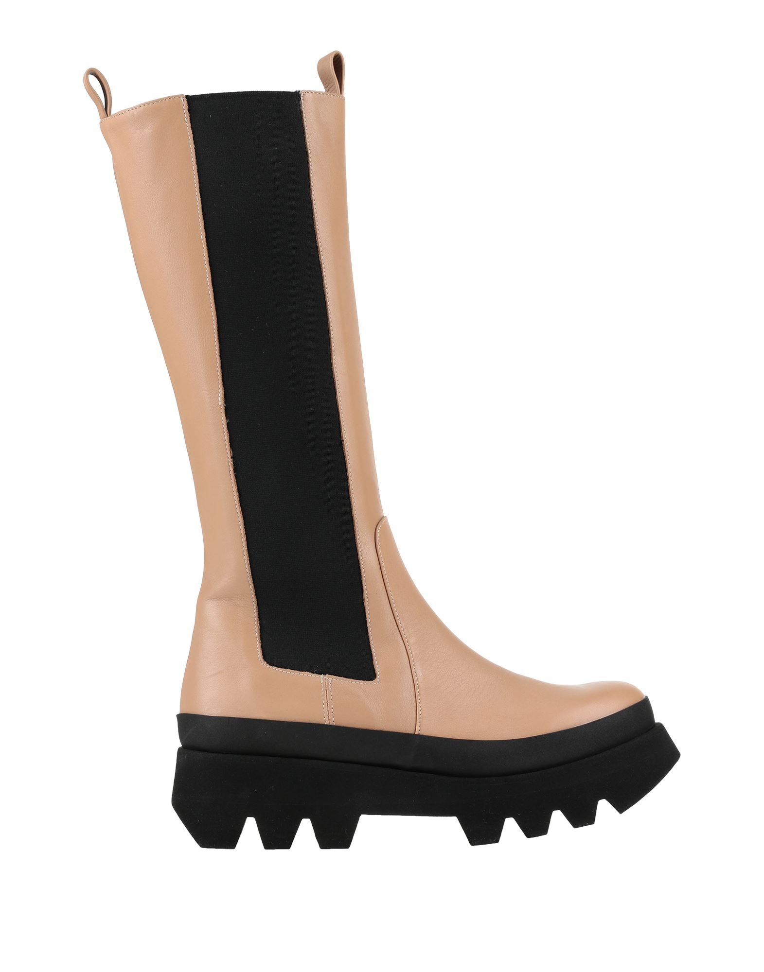 Paloma Barceló Knee Boots In Beige